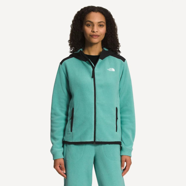 Куртка флисовая Alpine Polartec 200 Full Zip Hooded Wm (Женский; L; wasabi/black)